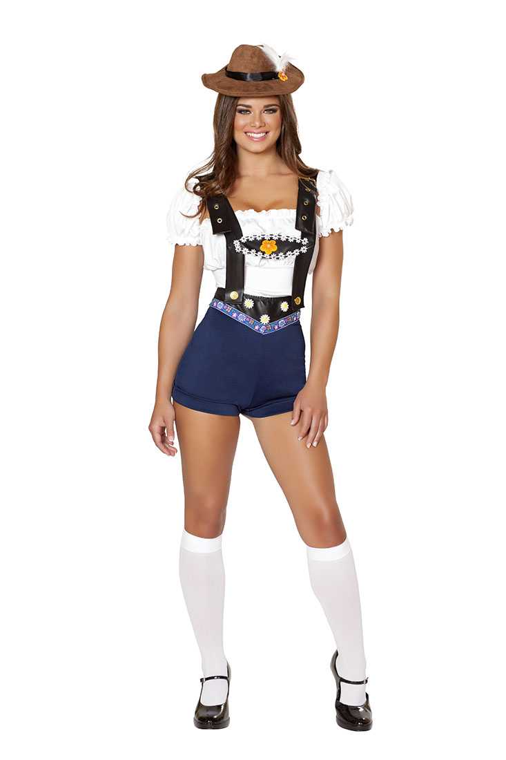 4 PC Bodacious Beer Babe Costume
