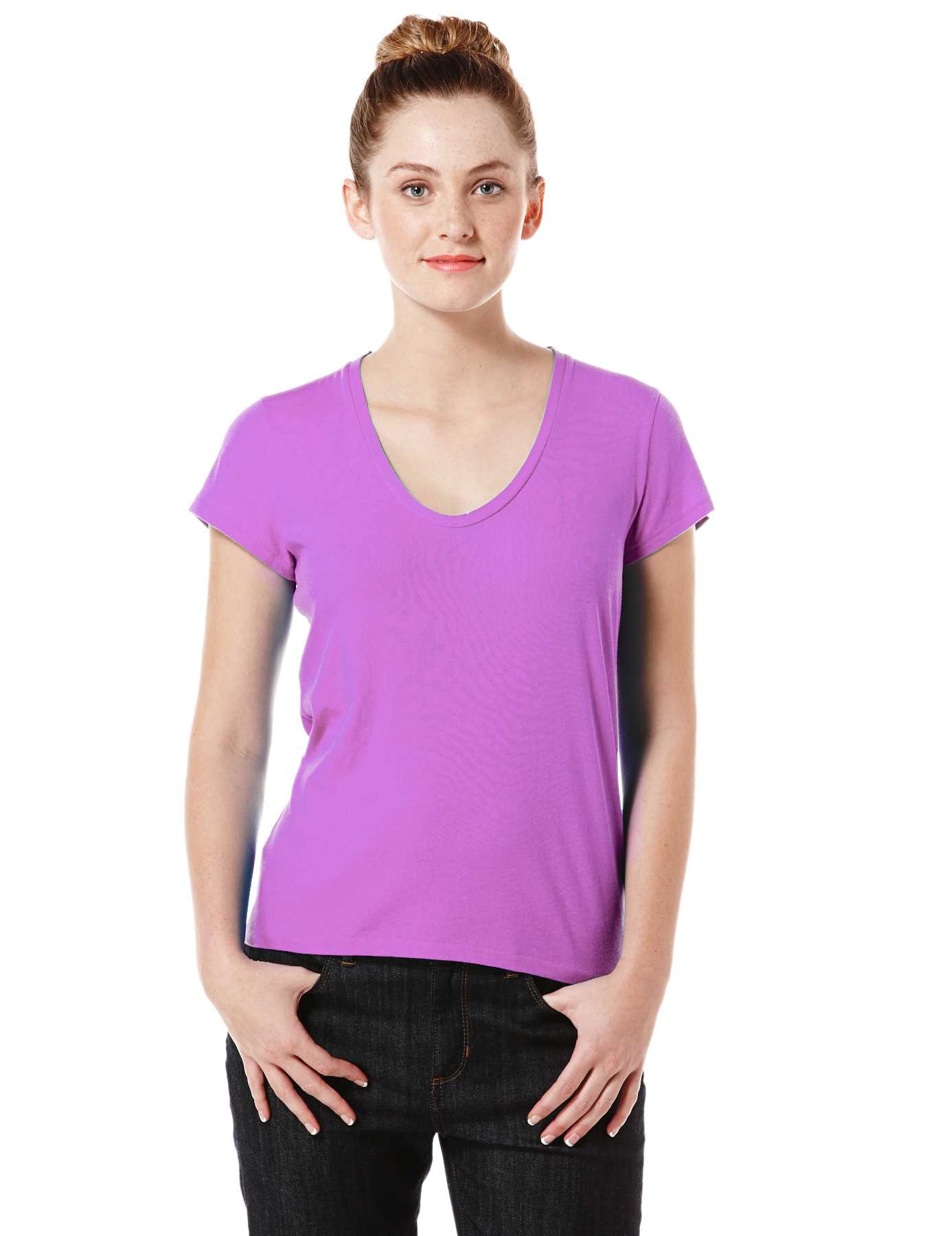 Original Penguin SOLID SCOOP NECK TEE