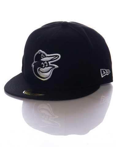 NEW ERA MENS Black Accessories / Caps Fitted