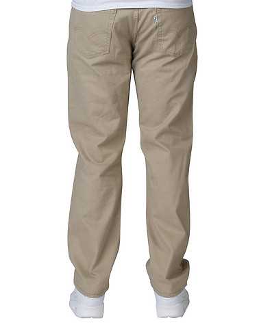 LEVIS MENS Beige-Khaki Clothing / Jeans