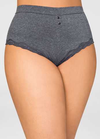 Lace Trim Boyleg Panty