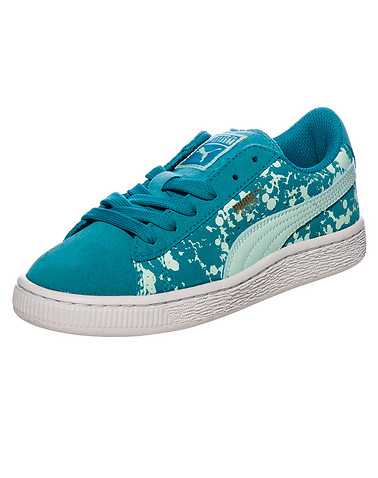 PUMA BOYS Green Footwear / Sneakers
