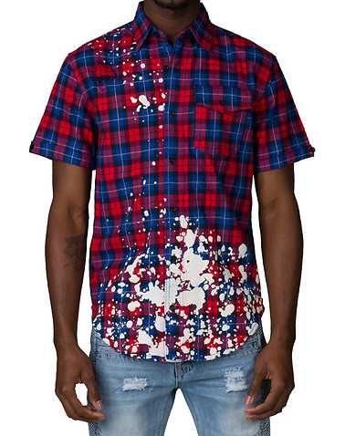 ALLSTON MENS Red Clothing / Button Down Shirts M