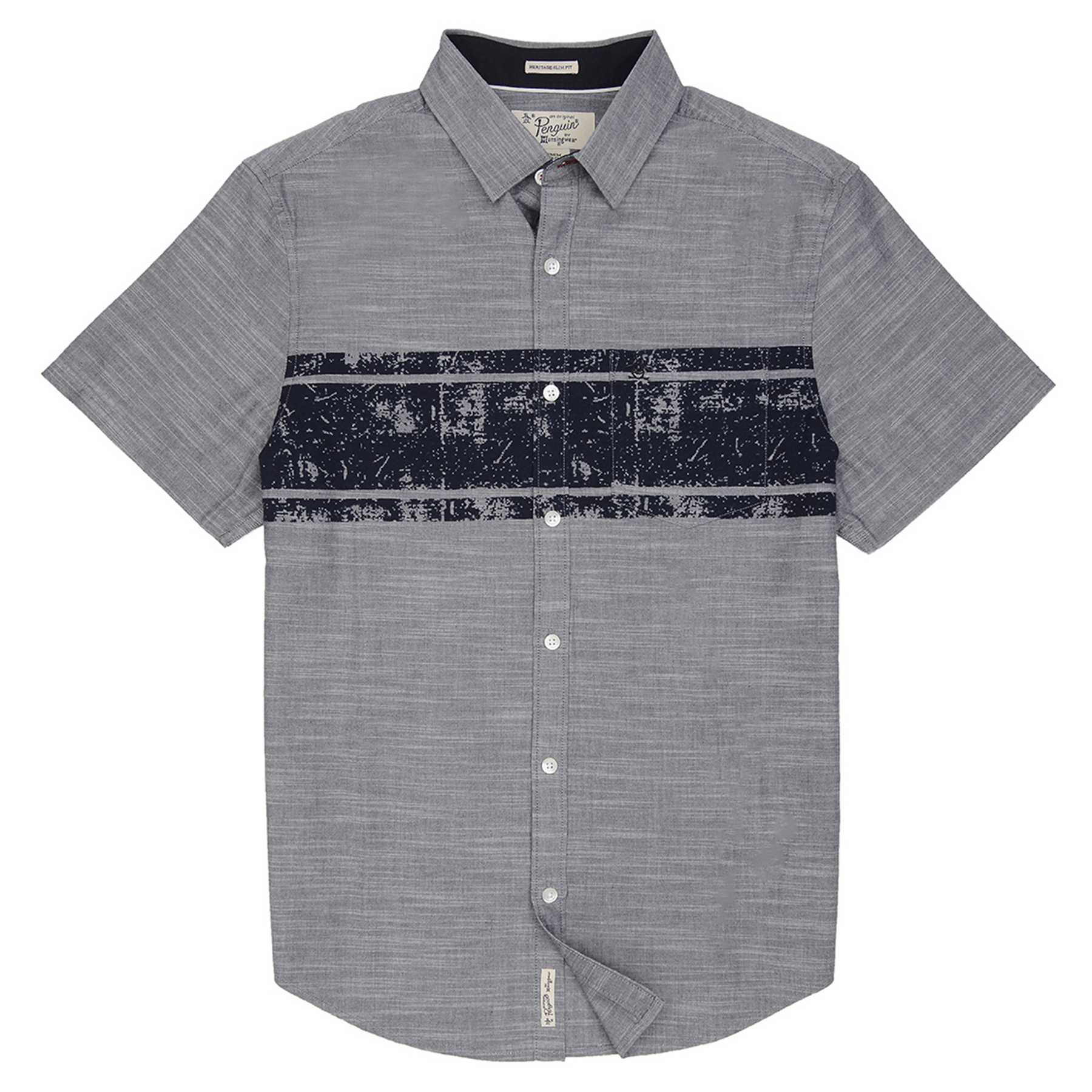 Original Penguin CHAMBRAY STRIPE SHIRT
