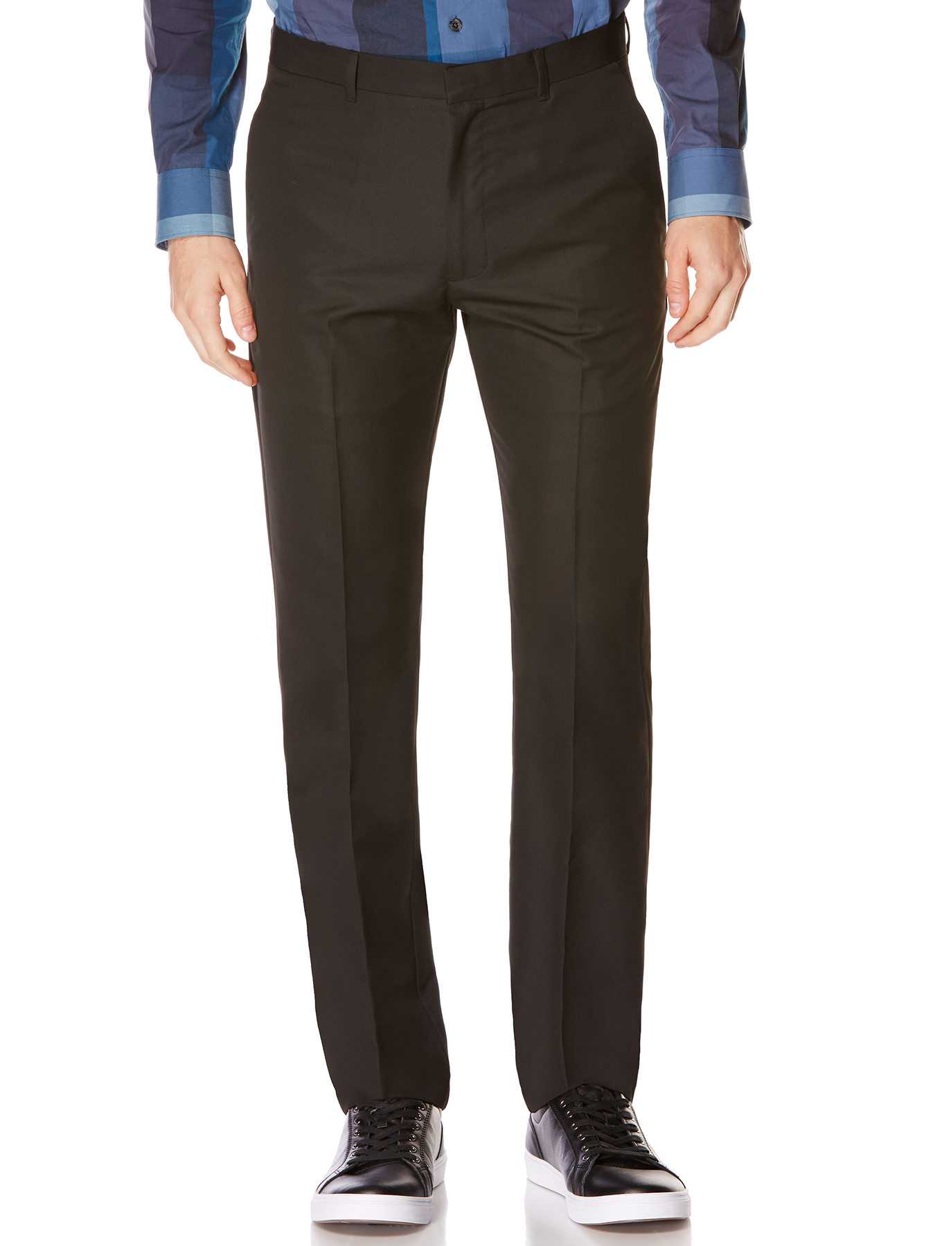 Perry Ellis Slim Fit Textured Dress Pant