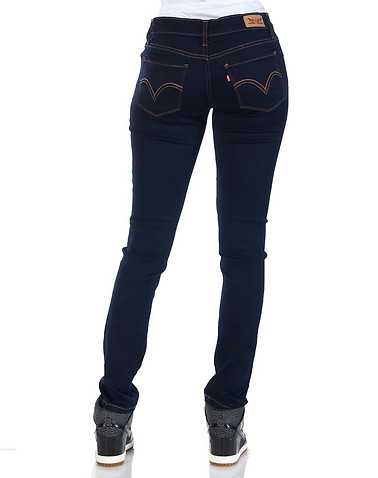 LEVIS WOMENS Blue Clothing / Jeans 5