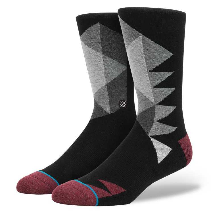 Stance Trivolt BLK M reserve Socks