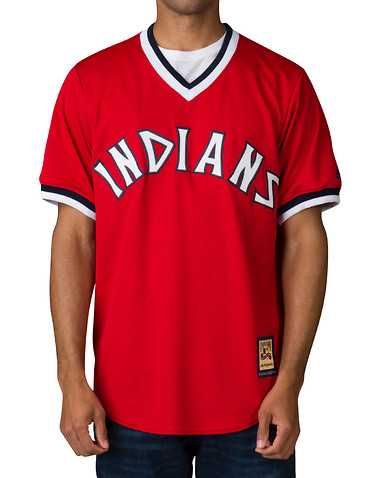 MAJESTIC MENS Red Clothing / Tops