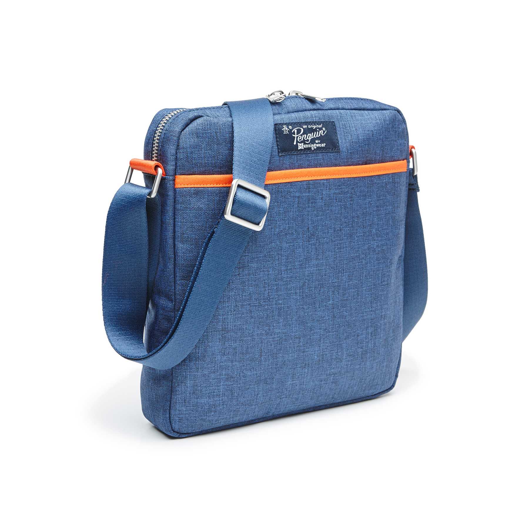 Original Penguin CHAMBRAY NYLON COMPACT CROSSBODY