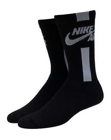 NIKE MENS Black Accessories / Socks L