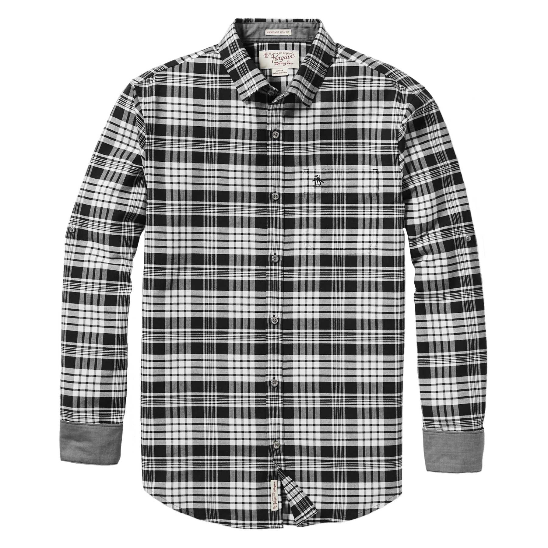 Original Penguin EASY PLAID OXFORD SHIRT