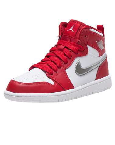 JORDAN GIRLS Red Footwear / Sneakers