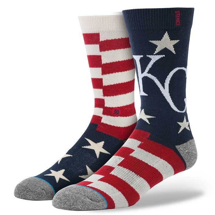 Stance Brigade Royals L/XL MLB MEMORIAL DAY Socks