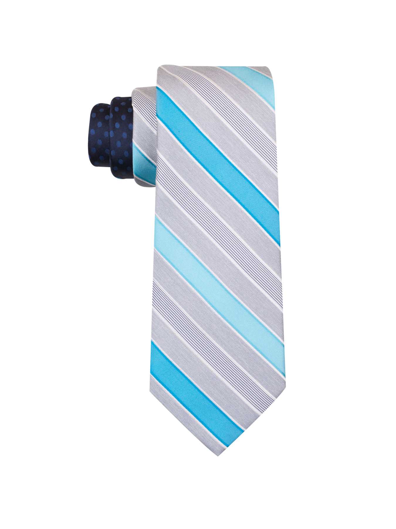 Perry Ellis Covington Stripe Silk Tie