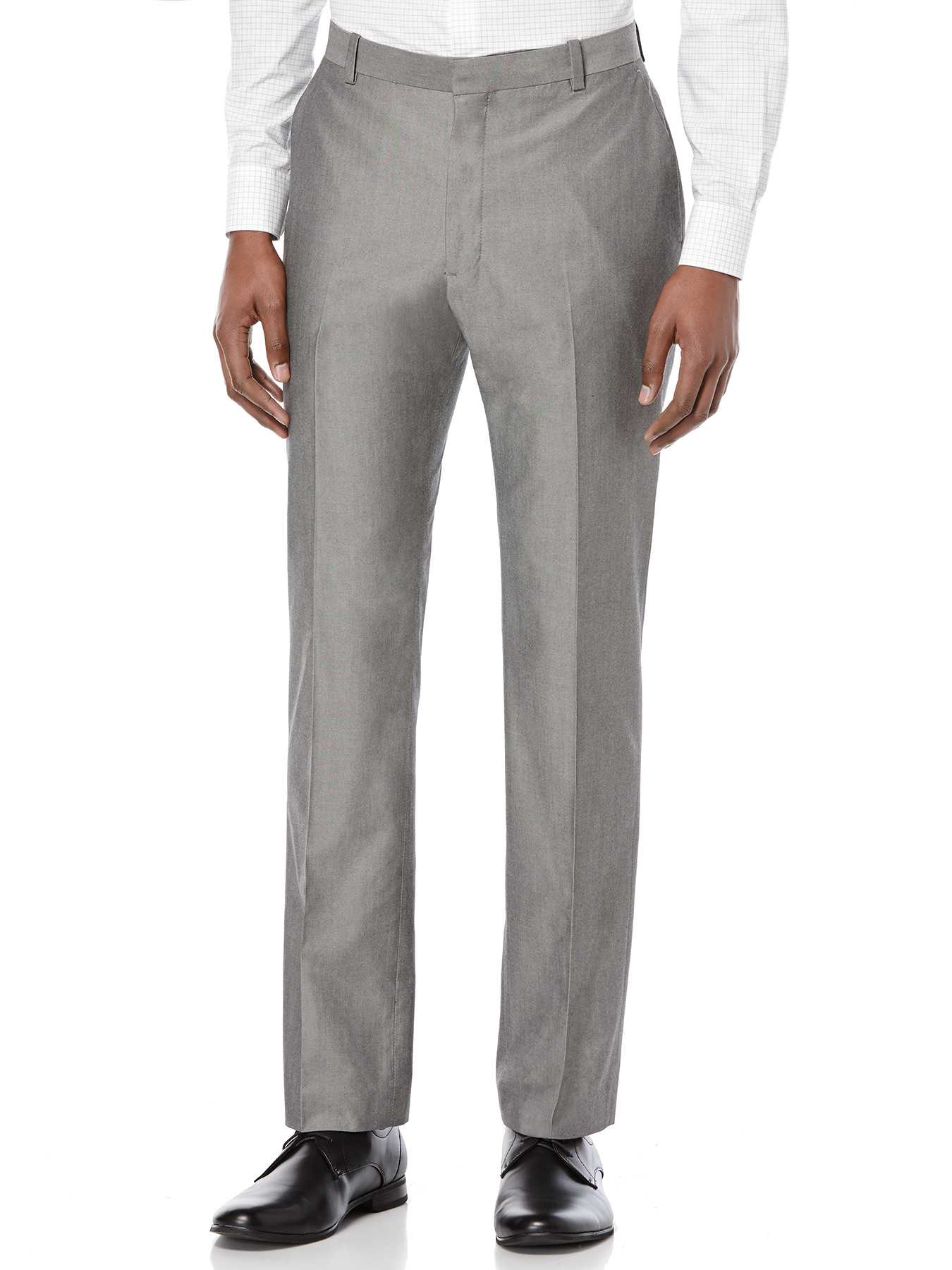 Perry Ellis Slim Fit Chambray Suit Pant