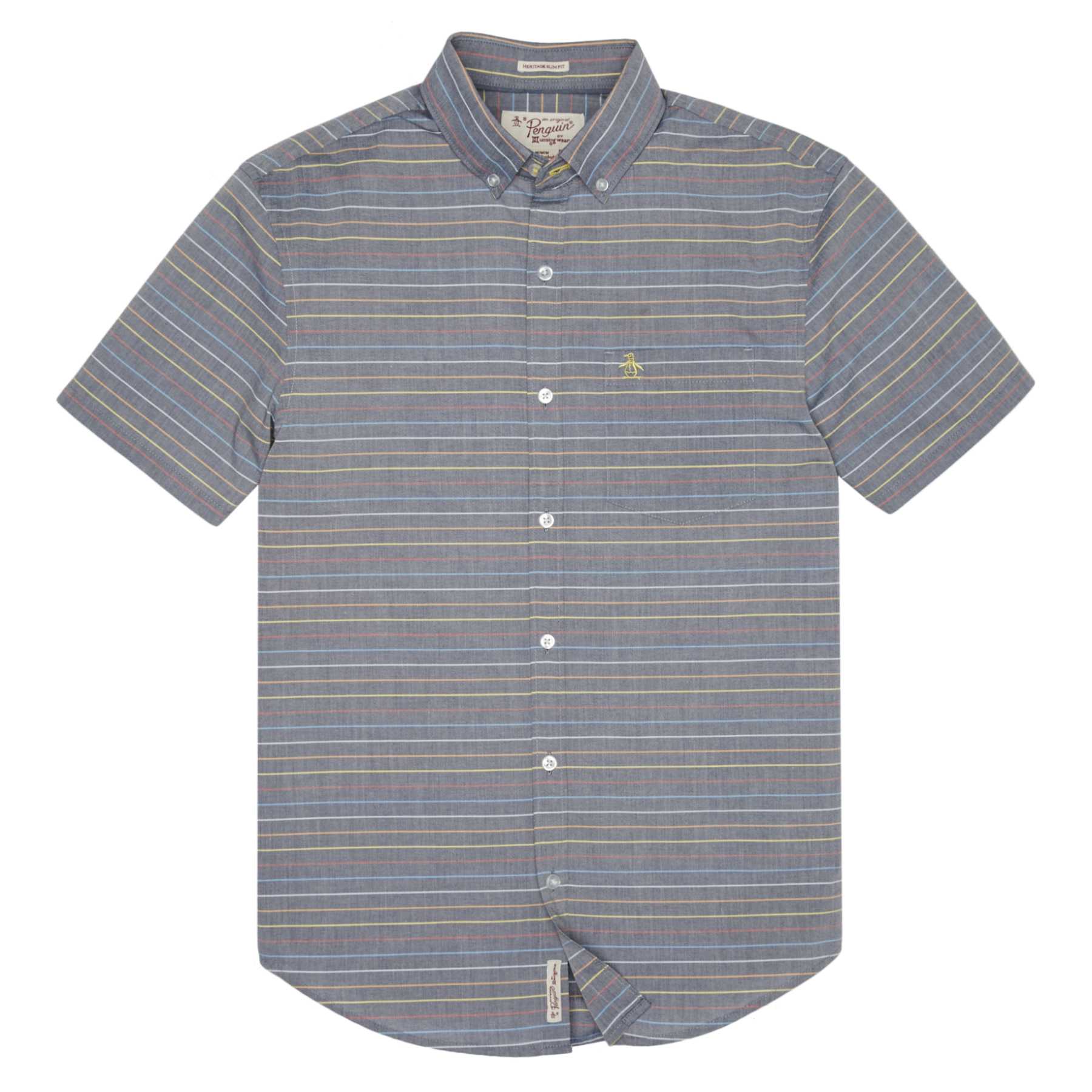 Original Penguin MINI RAINBOW STRIPE SHIRT