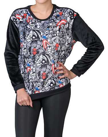 HYBRID WOMENS Black Clothing / Sweatshirts S