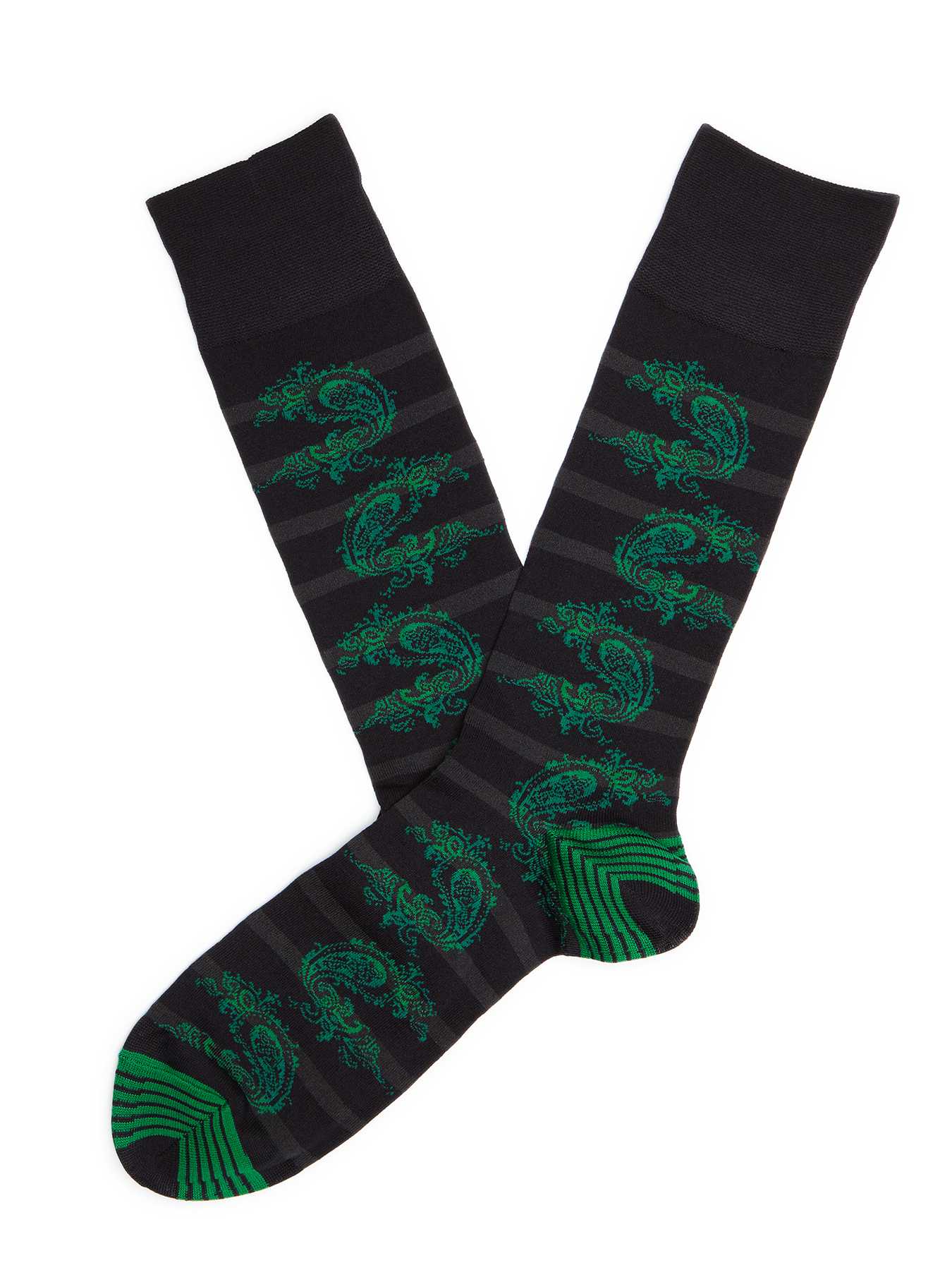 Perry Ellis All Over Paisley Sock