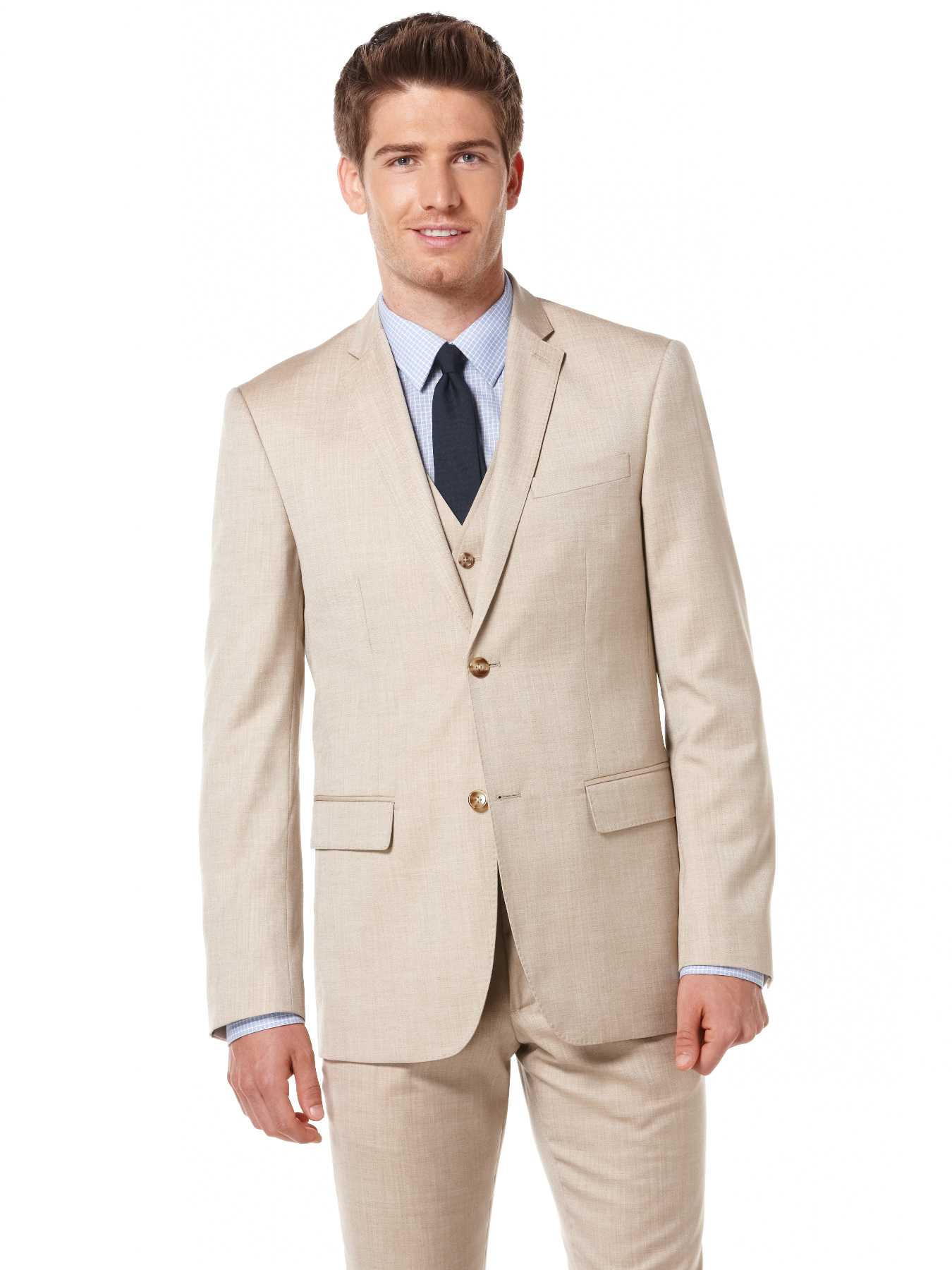 Perry Ellis Textured Suit Jacket