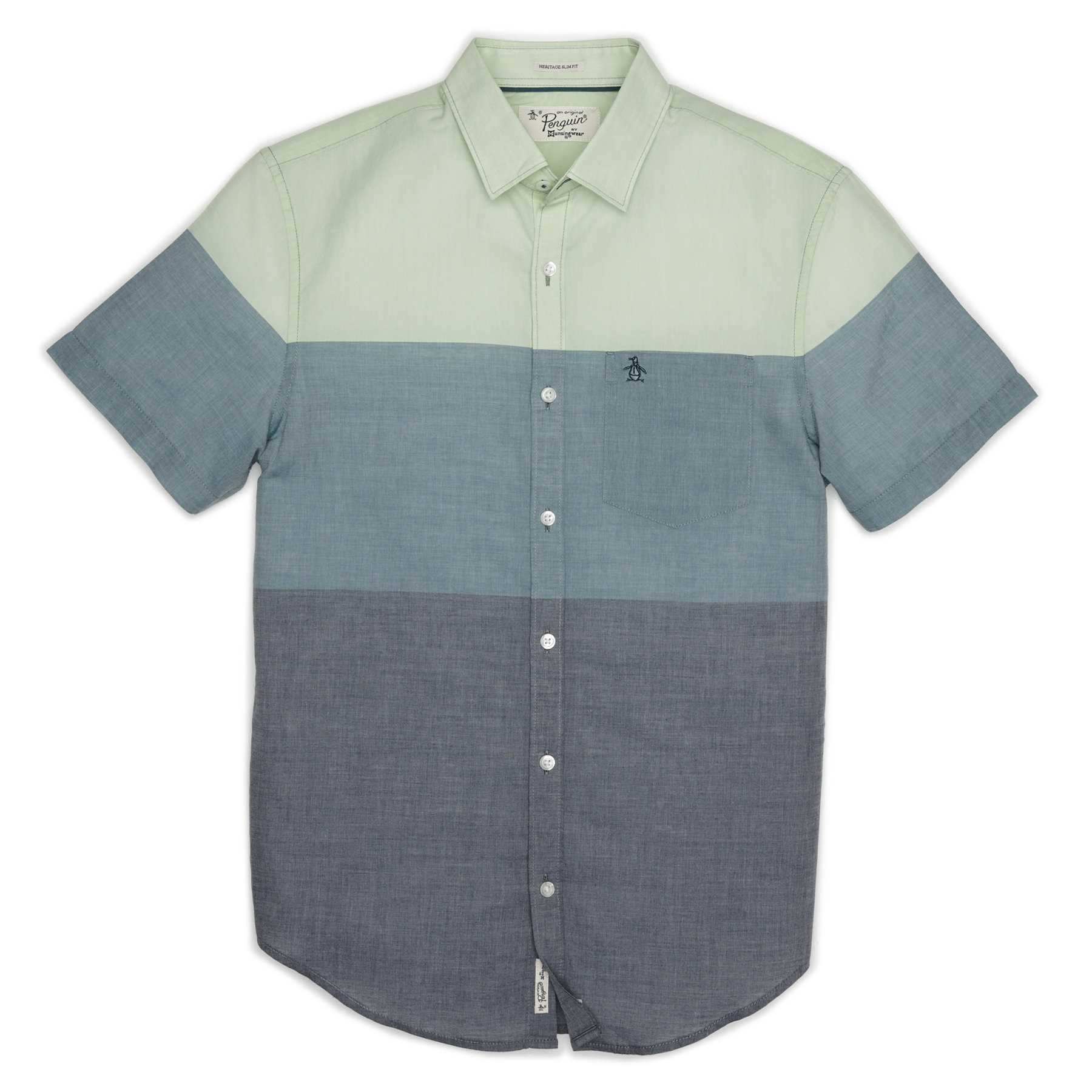 Original Penguin THREE COLOR STRIPE SHIRT