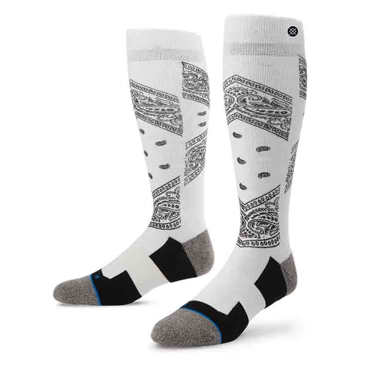 Stance Roots WHT S/M FUSION SNOW Socks