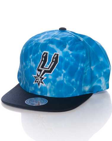 MITCHELL AND NESS MENS Medium Blue Accessories / Caps Snapback ONES