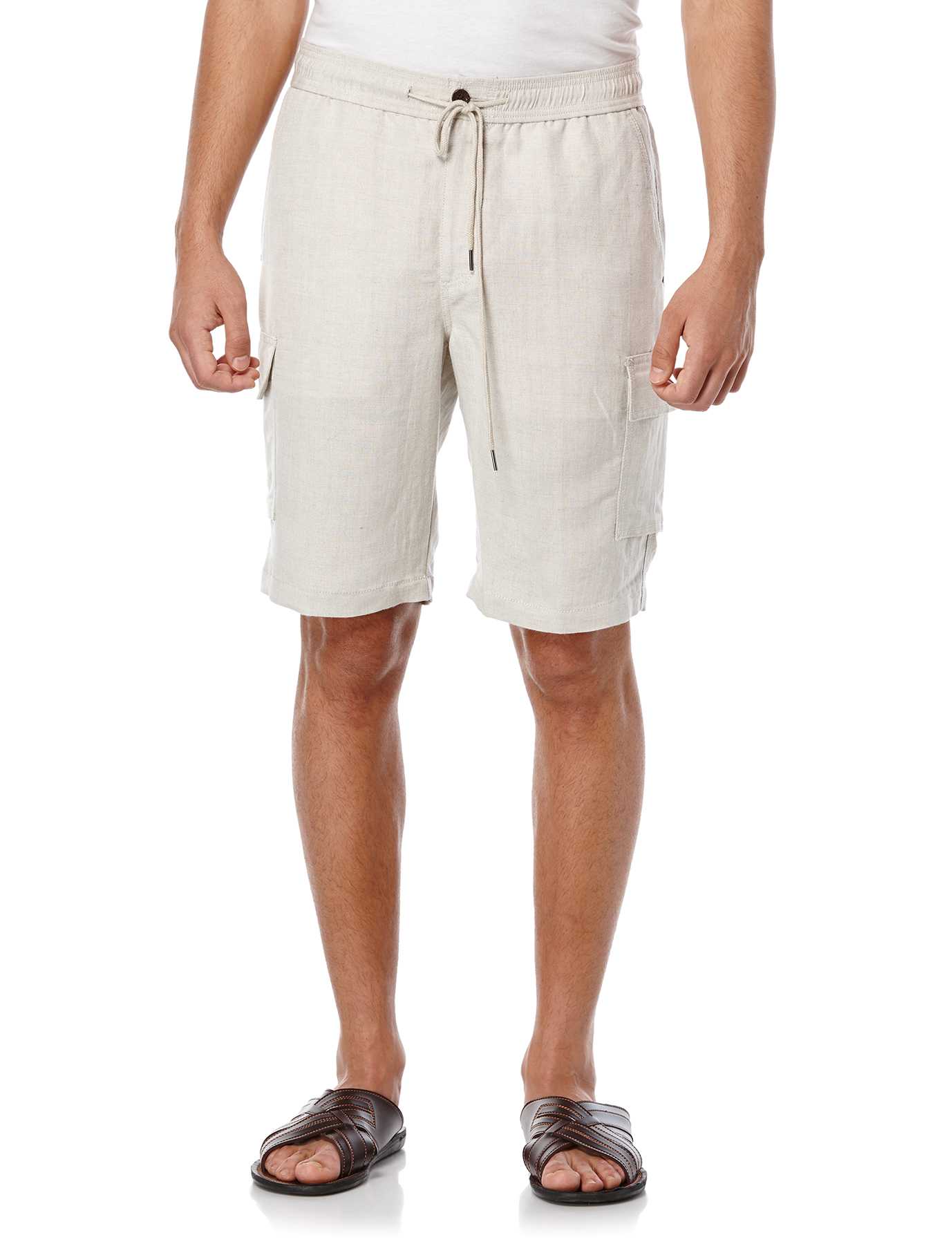 Cubavera Full Elastic Drawstring Cargo Short
