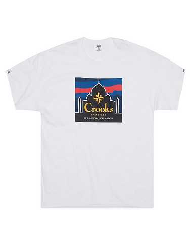 CROOKS AND CASTLES MENS White Clothing / Tops XL