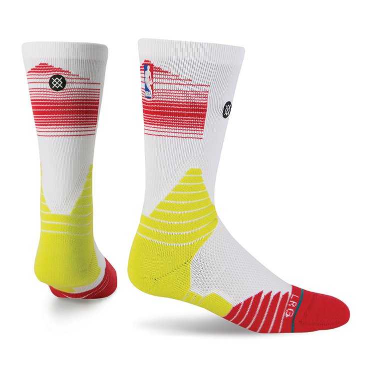 Stance Hawks Core WHT NBA On Court Socks