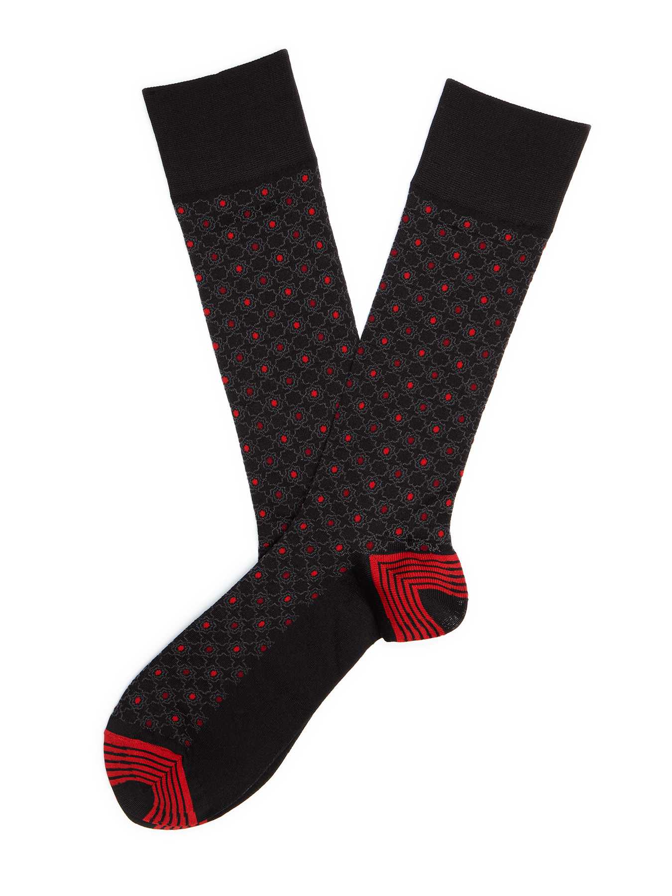 Perry Ellis All Over Medallion Sock