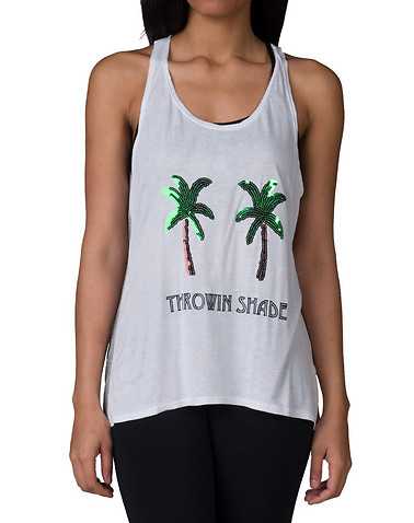 LA BELLE ROC WOMENS White Clothing / Tank Tops