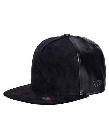 NEW ERA MENS Black Accessories / Caps Snapback One Size
