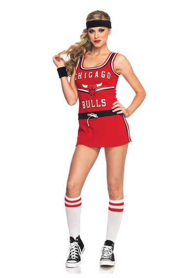 2PC. Chicago Bulls Licensed NBA Costume