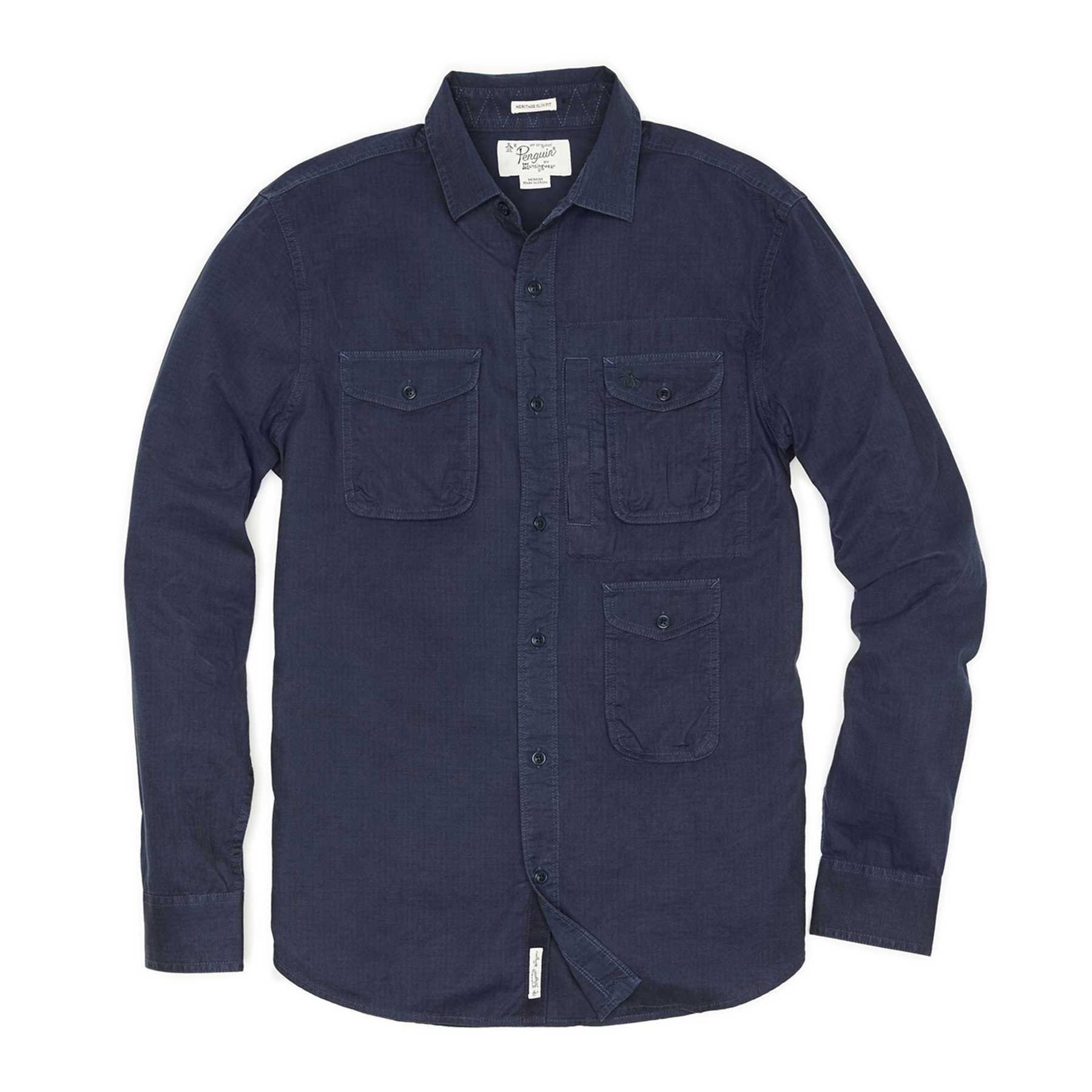 Original Penguin RIPSTOP CAMPING  SHIRT