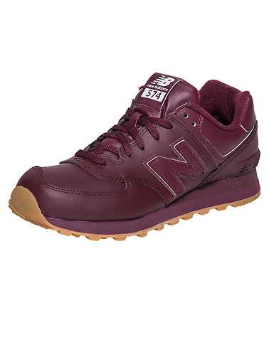 NEW BALANCE MENS Burgundy Footwear / Sneakers