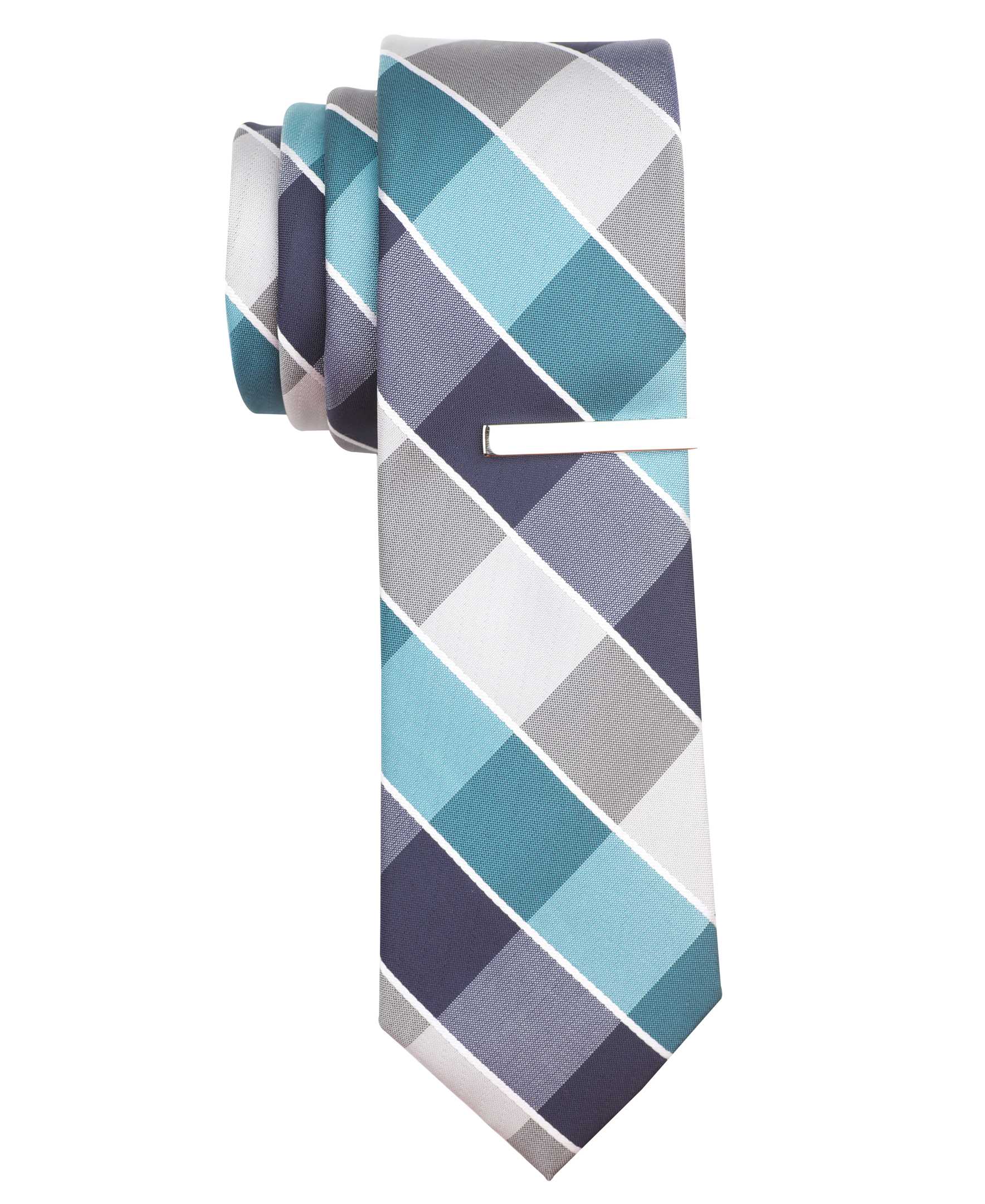 Perry Ellis Cheney Check Tie