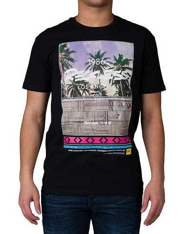 YOUNG AND RECKLESS MENS Black Clothing / Tops L