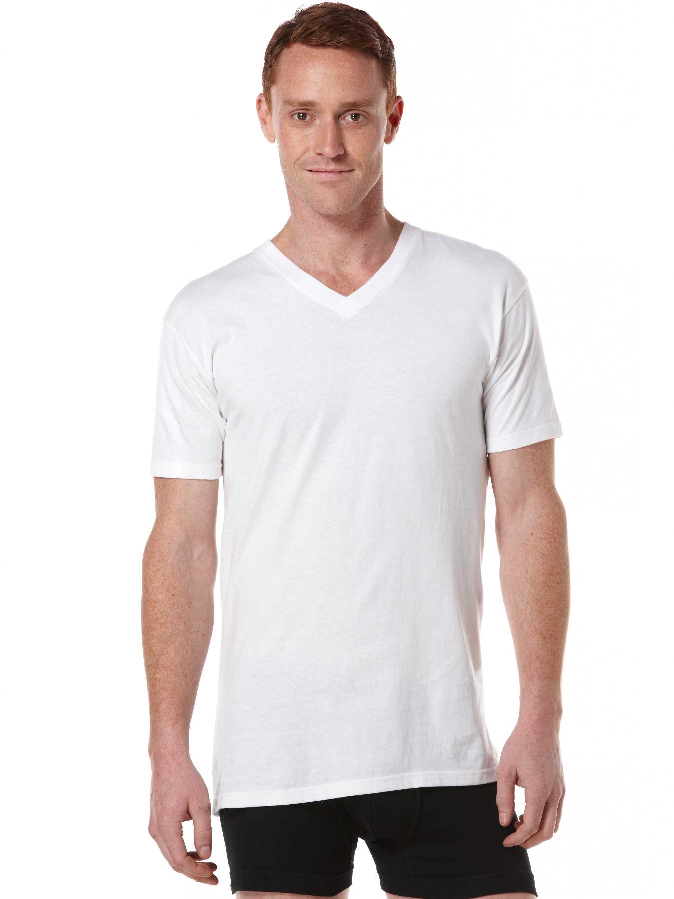 Perry Ellis Perry Ellis 3 Pack V-Neck Shirt