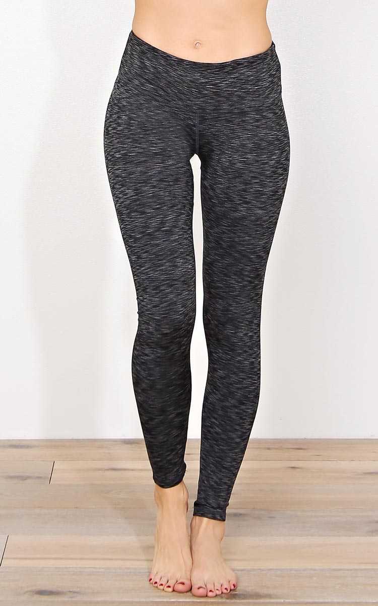 Get It Right Performance Leggings - XLGE - Grey Combo in Size X-Large by Styles For Less