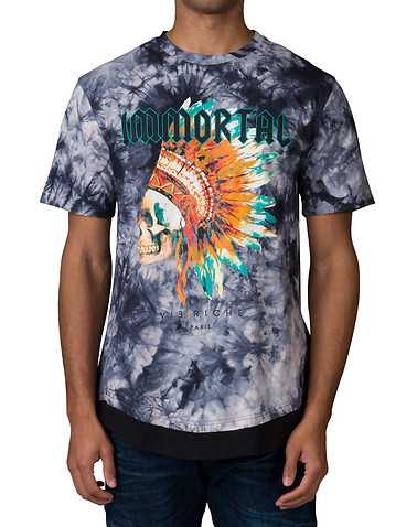 VIE RICHE MENS Blue Clothing / Tops L