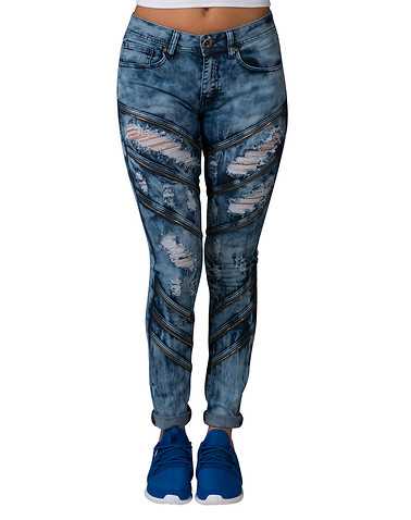 ESSENTIALS WOMENS Blue Clothing / Jeans