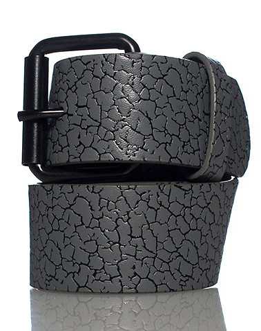 ESSENTIALS MENS Grey Accessories / Belts 36