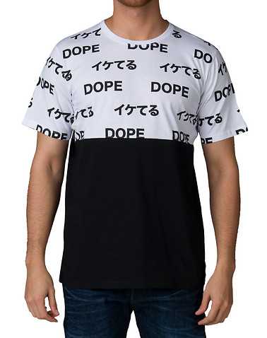 DOPE MENS Black Clothing / Tops XXL