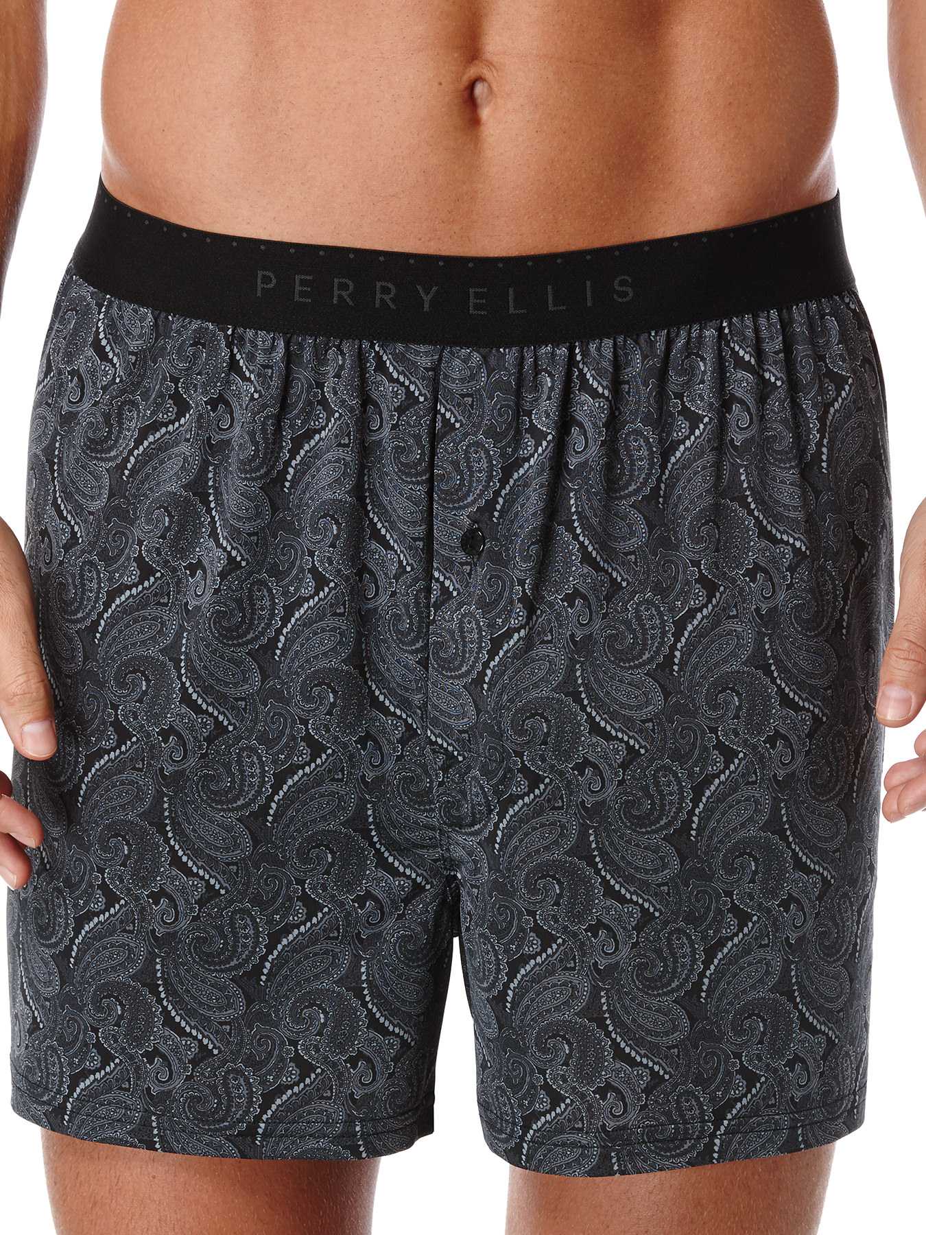 Perry Ellis Luxe Paisley Boxer Short