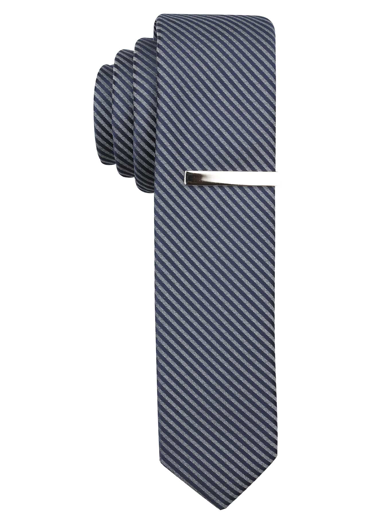 Perry Ellis Dexter Stripe Very Slim Tie