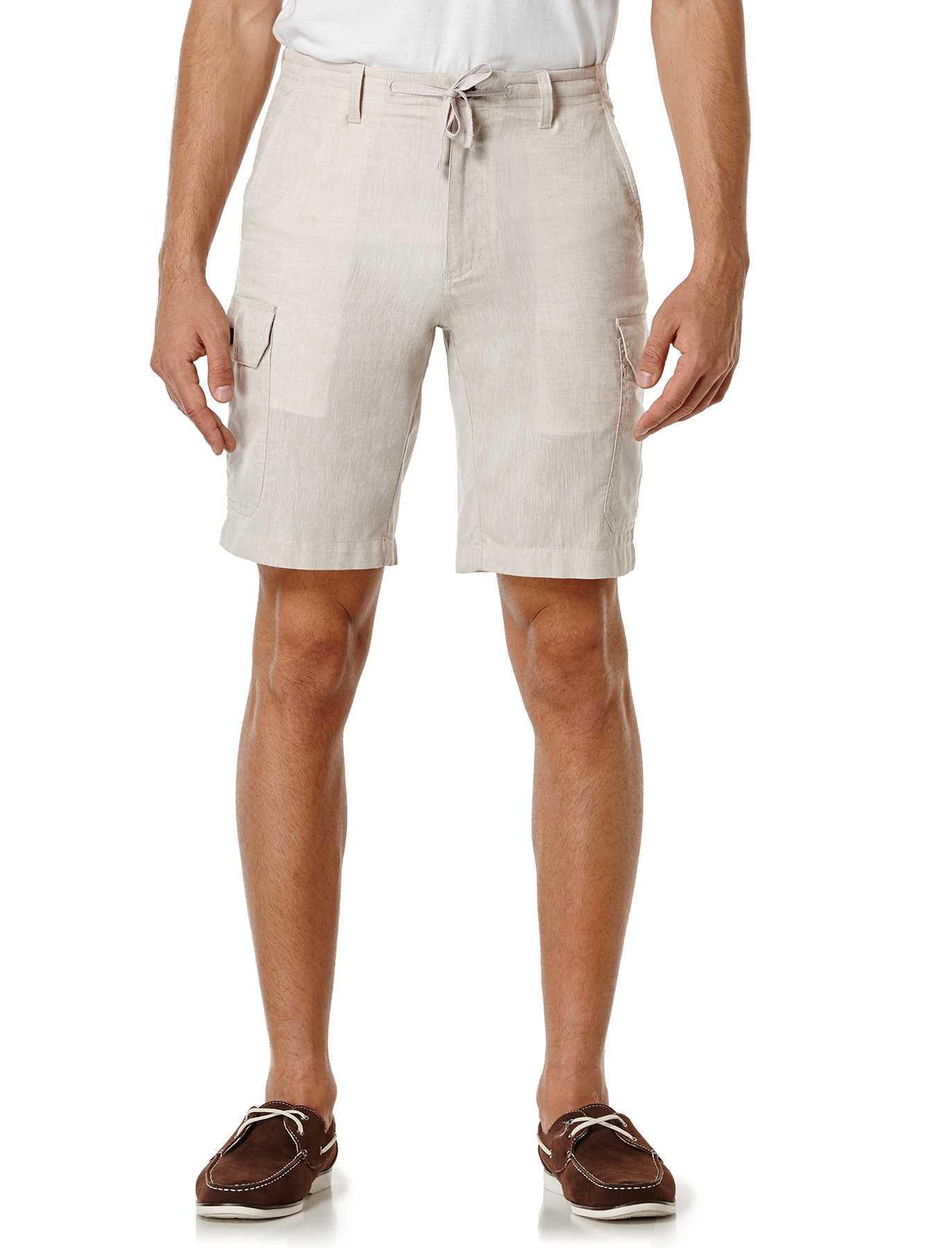 Cubavera Linen Chambray Cargo Short