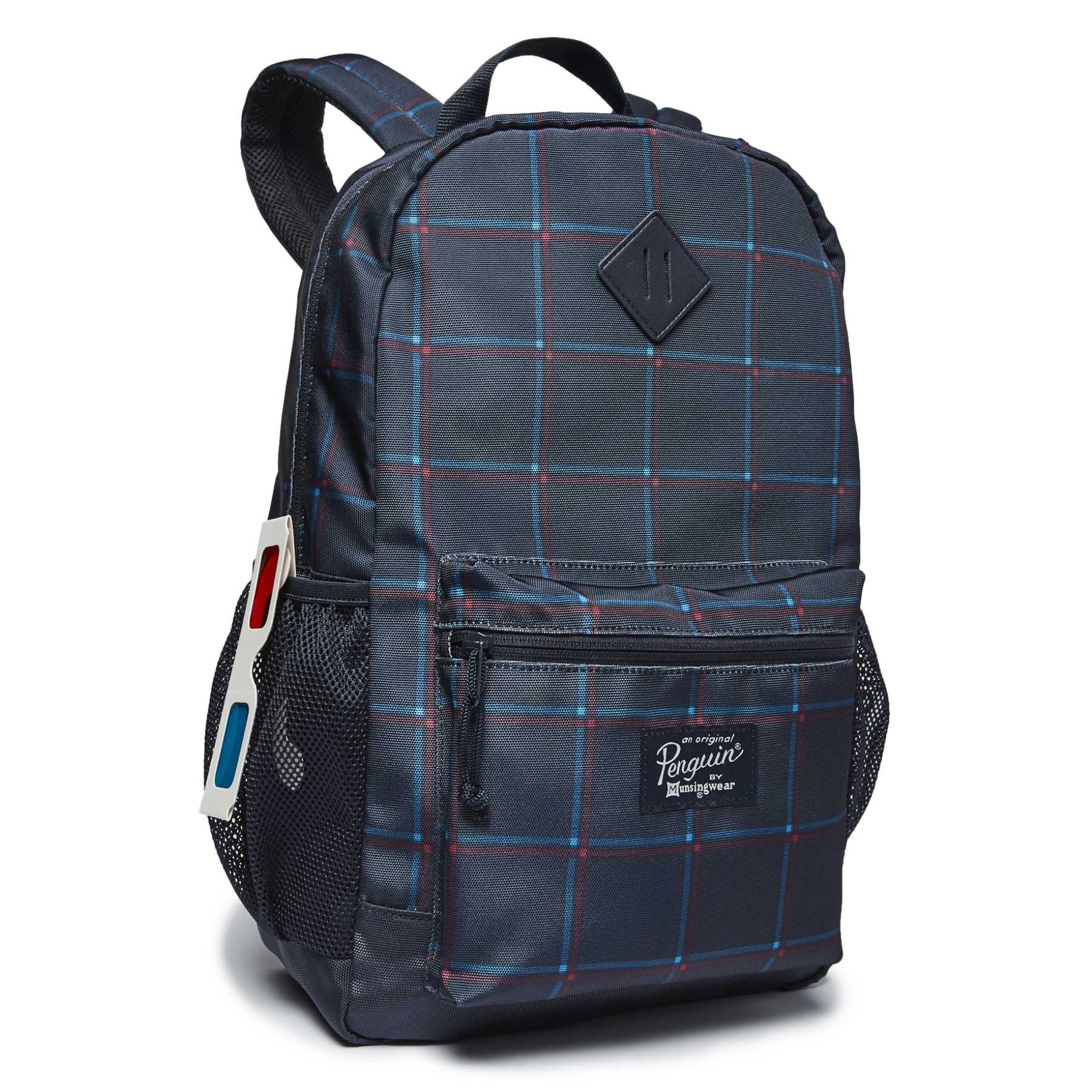 Original Penguin 3D WINDOWPANE BACKPBACK