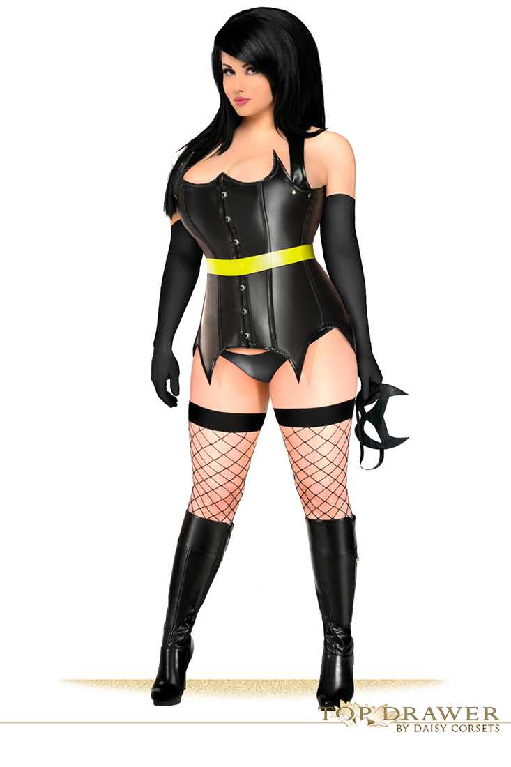 4 PC Sexy Night Hero Costume
