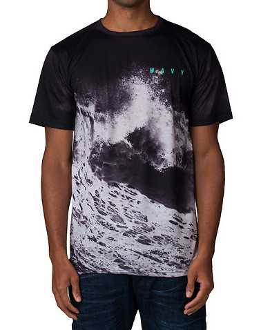 WAVY MENS Black Clothing / Tops S