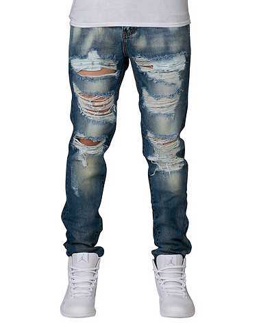 CRYSP MENS Blue Clothing / Jeans 38